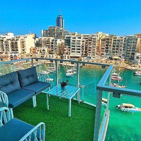 Ferienwohnung Spinola Bay View San Ġiljan Exterior foto