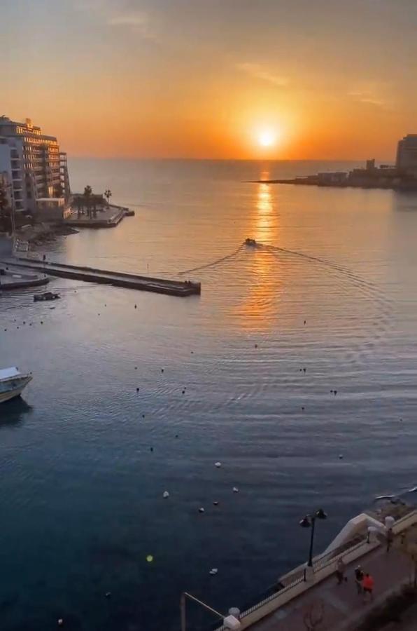 Ferienwohnung Spinola Bay View San Ġiljan Exterior foto