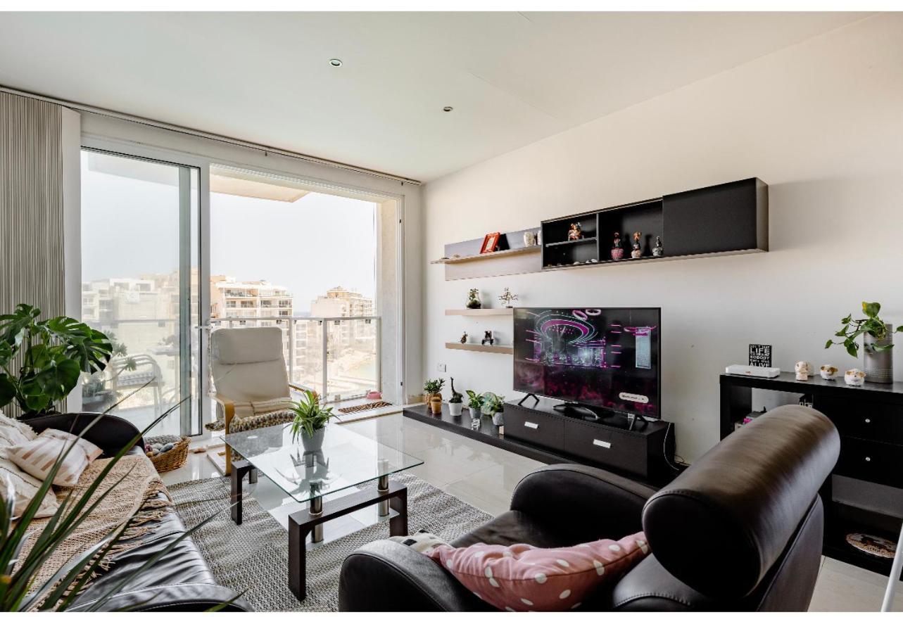 Ferienwohnung Spinola Bay View San Ġiljan Exterior foto